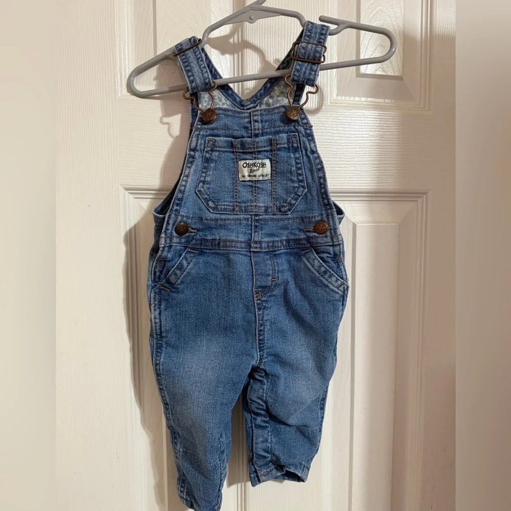 Oshkosh B’Gosh Stretch Denim Overalls